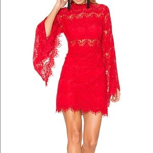 MINKPINK Red Dress